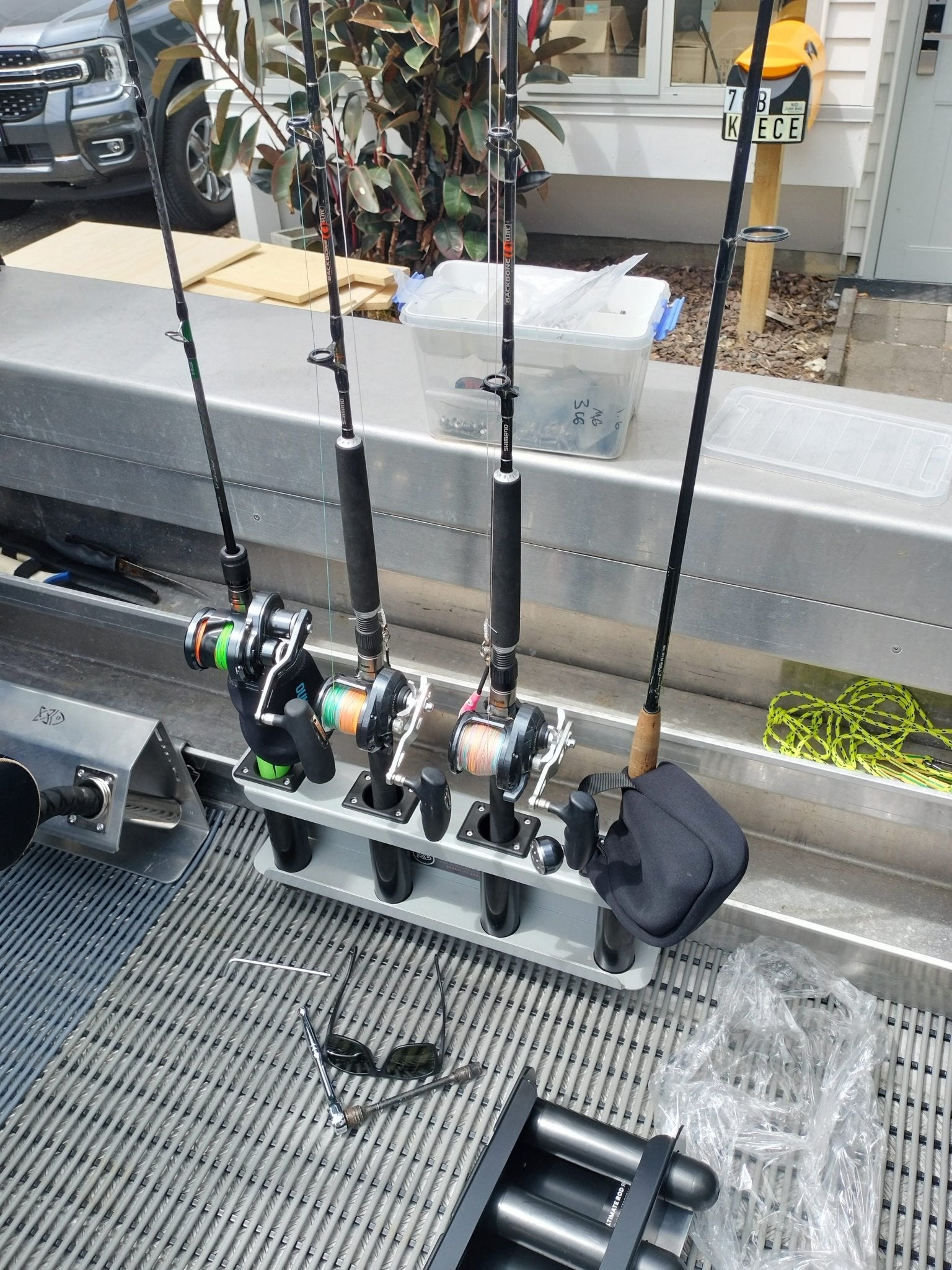 Removable 4 Rod Rack S3 - Ultimate Rod Racks NZ